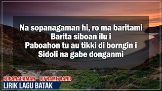 Sopanagaman - Go'Rame Band (Musik Lirik) | LIRIK LAGU BATAK