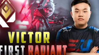 FIRST RADIANT - วิคเตอร์ (อาหาร) ตัดต่อ | ไฮไลท์การตัดต่อ VALORANT