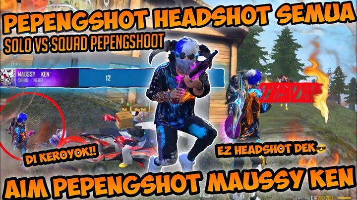 BEGINI CARAKU PEPENGSHOT DI META SEKARANG SOLO VS SQUAD AUTO BOOYAH😎