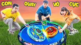 Hà Sam Đại Chiến Con Quay Vô Cực - Ai Là Vua Con Quay - Beyblade EPIC BATTLE