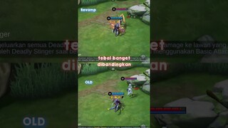 Pendapat gw skin Helcurt Spesial OLD vs REVAMP efek skill nya #mlbb