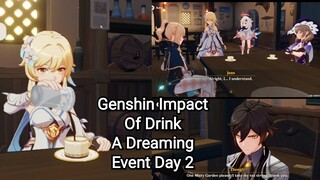 Genshin Impact 2.5 - How to Make a Drink For Zhongli, Lisa & Jean In "Of Drink A Dreaming" Events