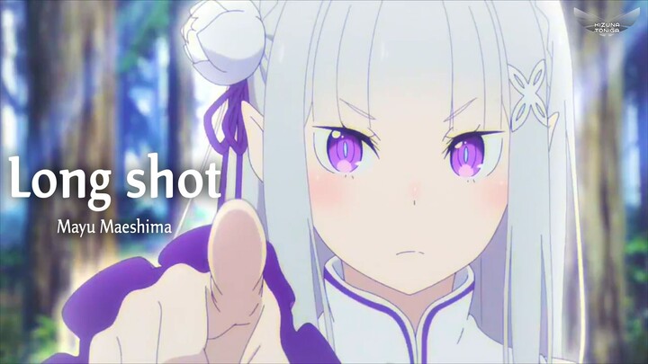 【Lyrics AMV】 Re:Zero Season 2 OP 2 Full 『Long shot』 Mayu Maeshima 【4K】