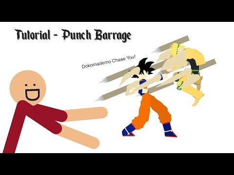 Sticknodes Tutorial - HOW TO ANIMATE PUNCH BARRAGES!