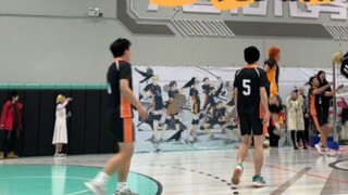 [Chongqing Volleyball O] D2 match highlights - Karasuno vs Otokoma