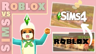 Recreating my weird Mansion Roblox house in The Sims 4! |The Sims 4 | Speed Build