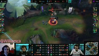 Tâm điểm trận đấu giữa C9 và IMT phần 1 #game #LOL