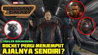 ROCKET SENGAJA MENJEMPUT AJALNYA SENDIRI ? GUARDIANS OF THE GALAXY HOLIDAY VOL 3 TRAILER BREAKDOWN