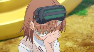 Guess the sister segment, Misaka Mikoto's cute laughter