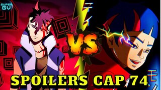 ADA e DAEMON são OTSUTSUKIs ? KAWAKI VS DAEMON! SPOILERS MANGÁ de BORUTO CAP 74