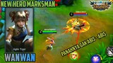 New hero Wanwan mobile legends