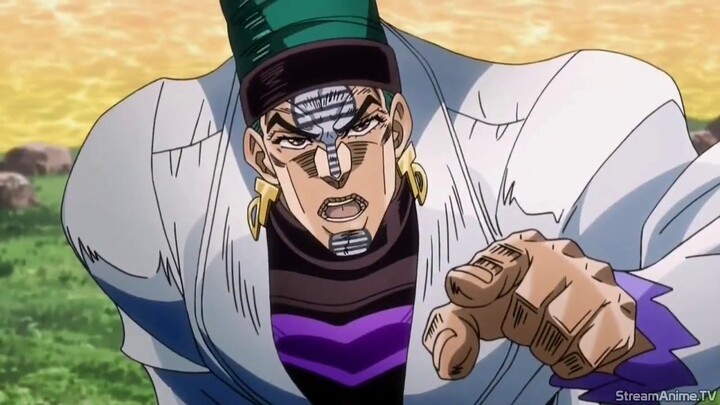 Jojo's Bizarre Adventure (Stardust Crusaders) Jotaro Makes Young D'arby Worry (English Dub)