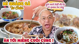 Nghỉ việc ở Điền Quân, đệ tử về phụ quán MÌ QUẢNG GÀ ĐÁ hoành tráng khiến Color Man NGỠ NGÀNG ???