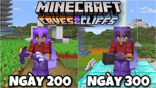 Tóm Tắt 300 Ngày Minecraft 1.18 Sinh Tồn Siêu Khó !!