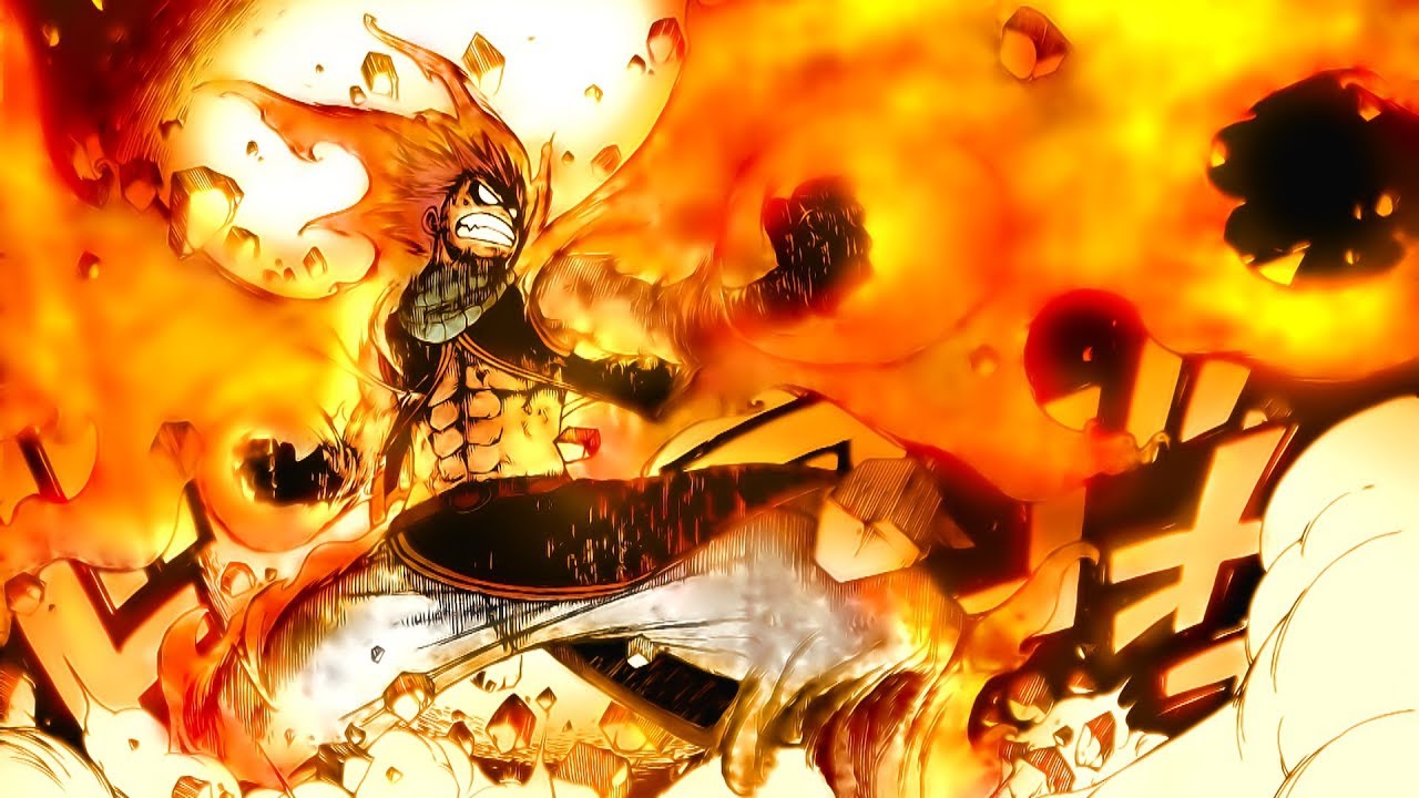 Anime Fire Power Wallpapers  Wallpaper Cave