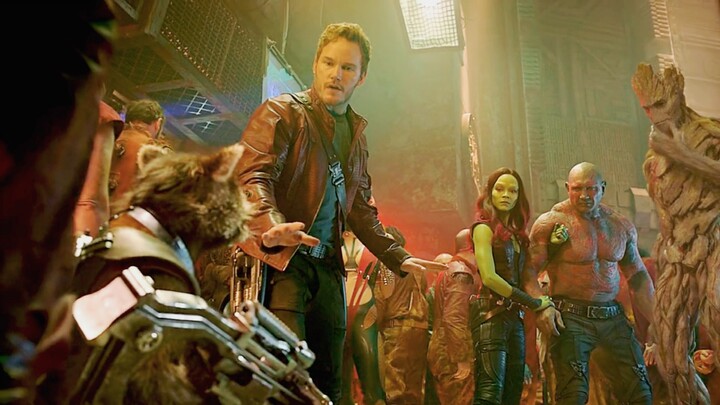 Rocket raccoon would also have troubles, and Star-Lord came to persuade him to fight!