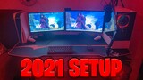 My 2021 Gaming Setup | My $600 Manga Collection