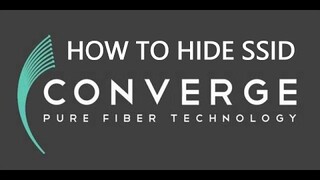 how to hide SSID (TAGALOG) / CONVERGE / Cisco DPC3825 ROUTER