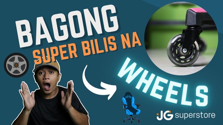 Argo X Chair Caster Wheels from JG Superstore - Tagalog Review