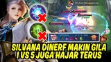 TERNYATA INI BUILD TERBARU SILVANA SETELAH DINERF, 1 VS 5 MAKIN KUAT - Mobile Legends Indonesia