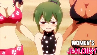 OPPAI is pure Jealousy of a women - funny anime moments