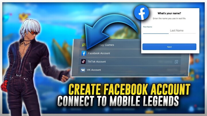 HOW TO CREATE FACEBOOK ACCOUNT AND CONNECT TO MOBILE LEGENDS