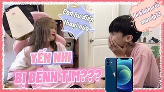 [Vlog] Yến Nhi Bị Bệnh Tim? BadBoy Đền Iphone12 Vì Làm Vỡ Điện Thoại...?