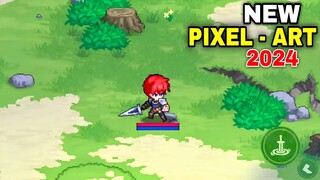 Top 10 Best NEW PIXEL ART GAMES for Android 2024 & iOS (Update)
