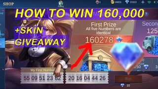 WIN the BIG PRIZE in MEGA DIAMONDS EVENT | +SKIN GIVEAWAY | Mobile legends Bang Bang | pt1