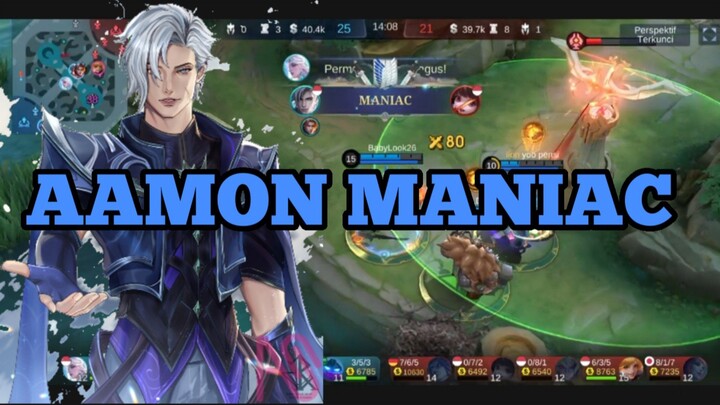 AAMON MANIAC 🔥 PEDES BANGET