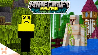 Cancelled Updates, Iron Golem Spawn Change, New Commands + More! | Minecraft 1.19 Snapshot 22w19a