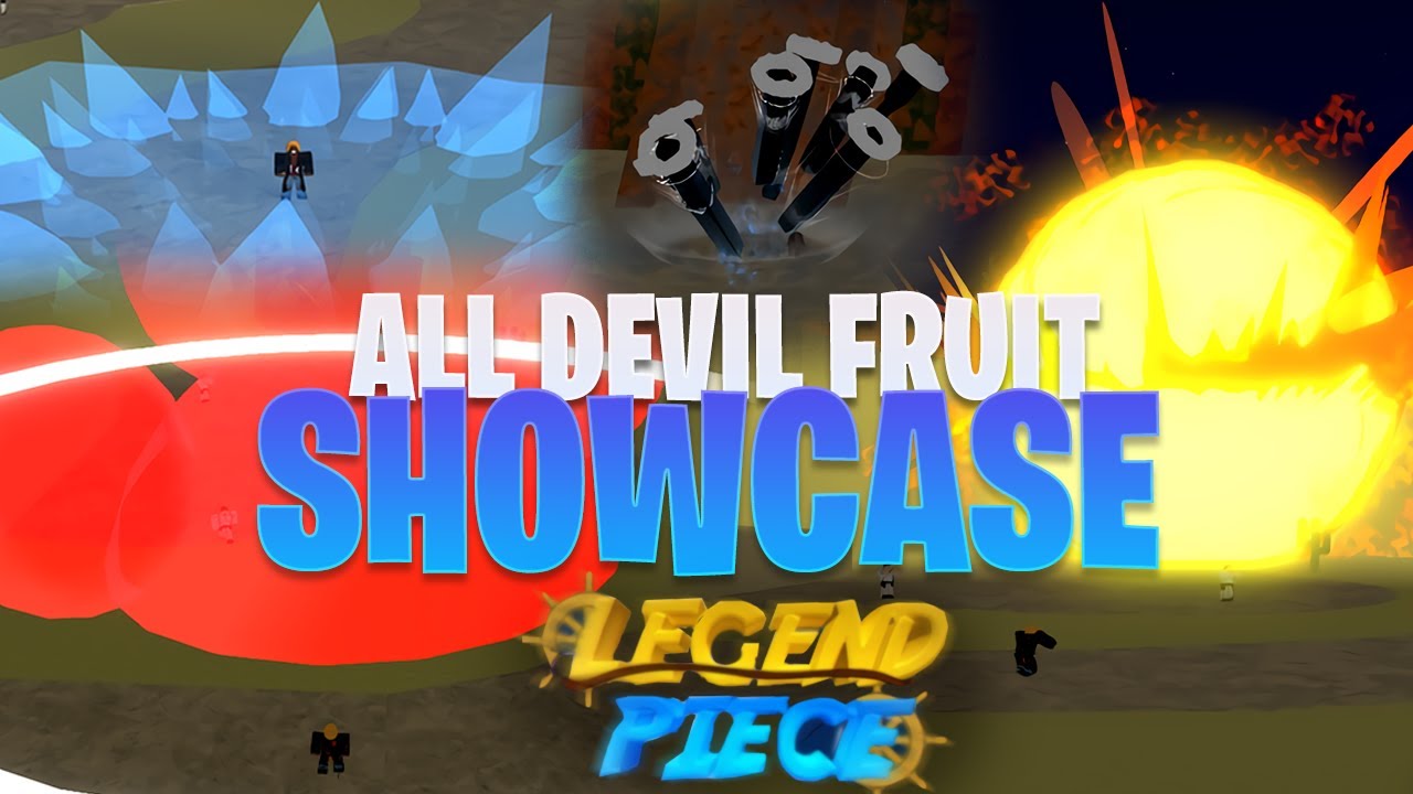 EVERY DEVIL FRUIT SHOWCASE IN A ONE PIECE GAME! (Roblox) 