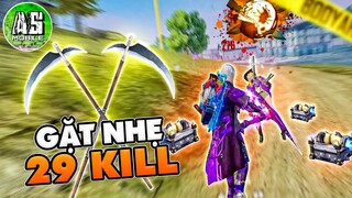 [Free Fire] AS Dùng Lưỡi Hái Gặt 29 Kills Headshot | AS Mobile