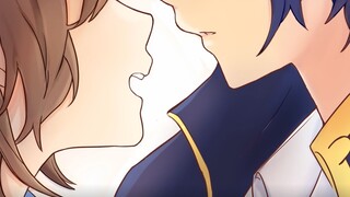 [Mole Manor Maiden] Kissing scene with the villain (mobile game protagonist♀xRK)