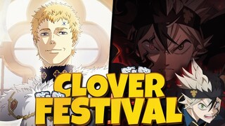 GLOBAL MAKE SURE TO BE OVER PREPARED FOR CLOVER FESTIVAL BANNERS - Black Clover Mobile