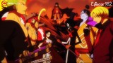 Momen Epic Kru Topi Jerami Di Gerbang Onigashima - One Piece Episode 982