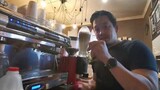 How to make latte. 3 layer..