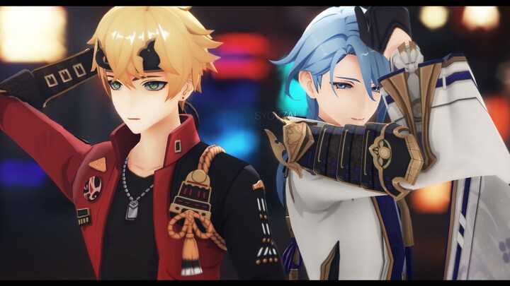 [Genshin Impact MMD]Krim CoklatｰLAYSHA[Kamizato Ayato✦ Toma]