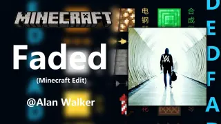 [Minecraft] Reproducing Alan Walker's Faded