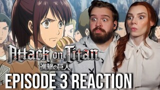 We Are All Potato Girl | Attack On Titan 1x3 Reaction & Review | Humanity's Comeback Part 1 | Wit