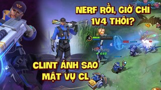 Tốp Mỡ | CLINT SKIN ÁNH SAO MẬT VỤ CL: BỊ GIẢM SỨC MẠNH, CHỈ... 1v4 ĐƯỢC THÔI? | MLBB