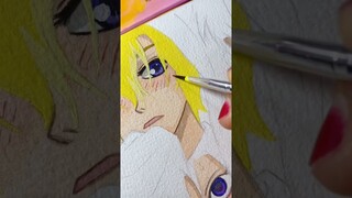 drawing Tamaki Suoh from Ouran High School #art #anime #painting #shorts