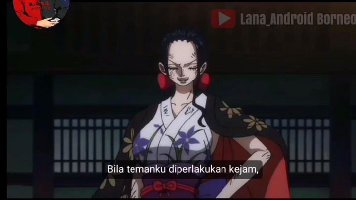 bila temanku diperlakukan kejam.rasanya akan muncul bagian 'iblis' dariku -Nico robin-