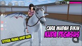 cara membuat kuda pegasus | tutorial pasang sayap di kuda | sakura school simulator indonesia