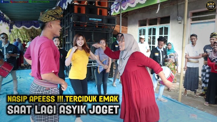 NASIP APEESS !!! LAGI ASYIKNYA JOGET MALAH TERCIDUK EMAK
