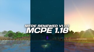 SHADER MCPE 1.18 YANG BANYAK KALIAN REQUST ! RINGAN DI PAKAI JUGA? MFPE Renewed 1.1.0 High