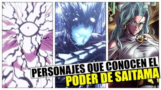 PERSONAJES que CONOCEN el PODER de SAITAMA | ONE PUNCH MAN