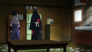 Itachi is being a brother to Sasuke