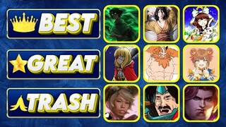 The "Official" Mobile Legends Tier List! (Epic - Mythic)