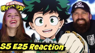 My Hero Academia S5 E25 FINALE  "The High, Deep Blue Sky" Reaction & Review!